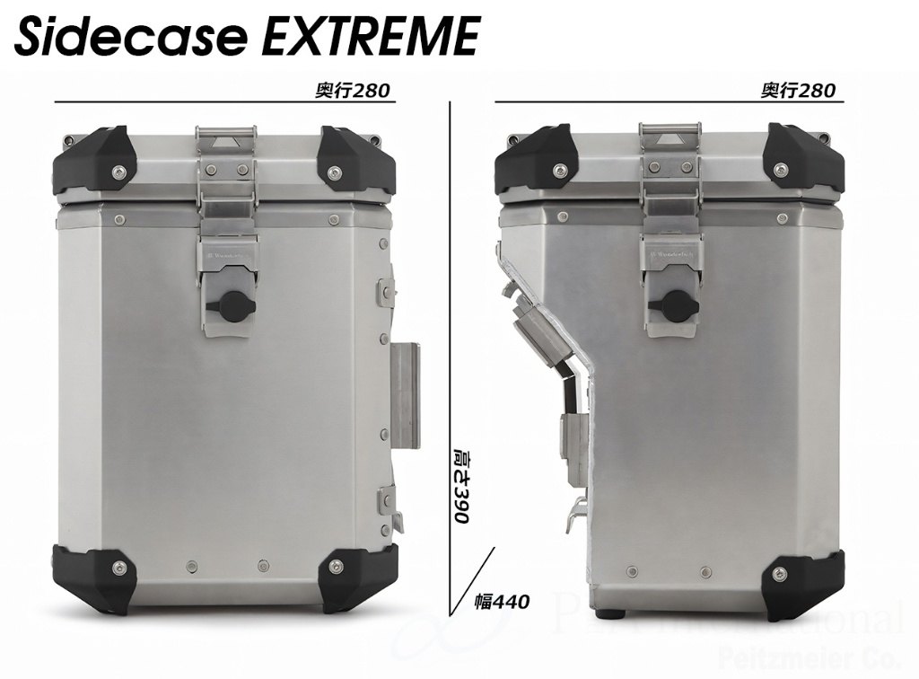 Wunderlich ワンダーリッヒ サイドケース「EXTREME」 F750GS F850GS F850GS Adventure R1200GS LC Adventure 水冷 R1200GS LC 水冷 R1250GS R1250GS Adventure BMW BMW BMW BMW BMW BMW BMW BMW BMW BMW BMW BMW BMW BMW BMW BMW 3