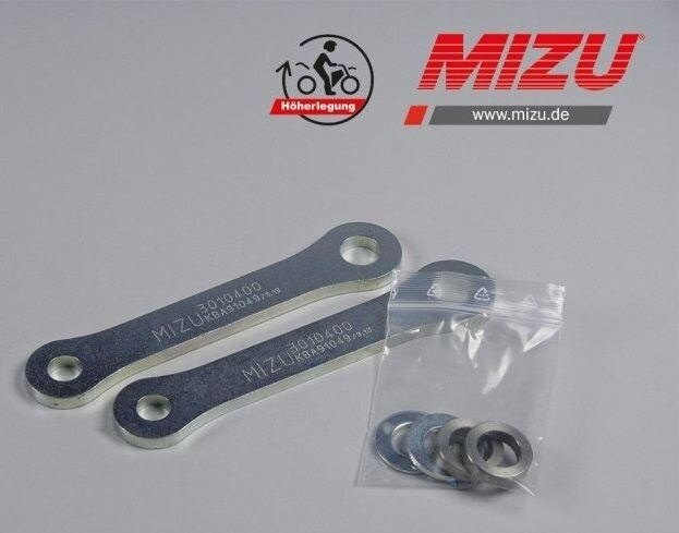 MiZU ミズ Jack-up kit，including ABE (part certificate)，25mm 640LC4 SUPERMOTO KTM ジャッキ ガレージツール