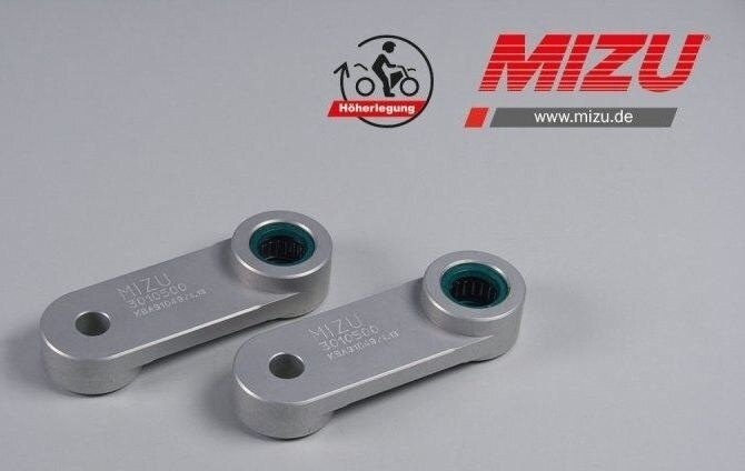 MiZU ミズ Jack-up kit，including ABE (part certificate)，25mm F650 G650GS BMW ジャッキ ガレージツール