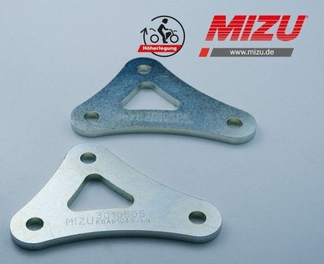 MiZU ミズ Jack-up kit，including ABE (part certificate)，25mm K1200R K1200S K1300GT K1300R K1300S BMW ジャッキ ガレージツール