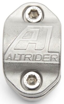AltRider アルトライダー Cast Stainless Steel Bar Clamp for 1 Inch (25.4 mm) D...