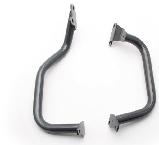 AltRider アルトライダー Lower Crash Bars for the Honda CRF1000L Africa Twin (with installation bracket) - Grey | AT16-6-1010 エンジンガード フレーム