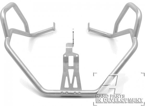 AltRider アルトライダー Upper Crash Bars for Honda CRF1100L Africa Twin (with installation bracket) - Silver | AT20-0-1011 エンジンガード フレーム