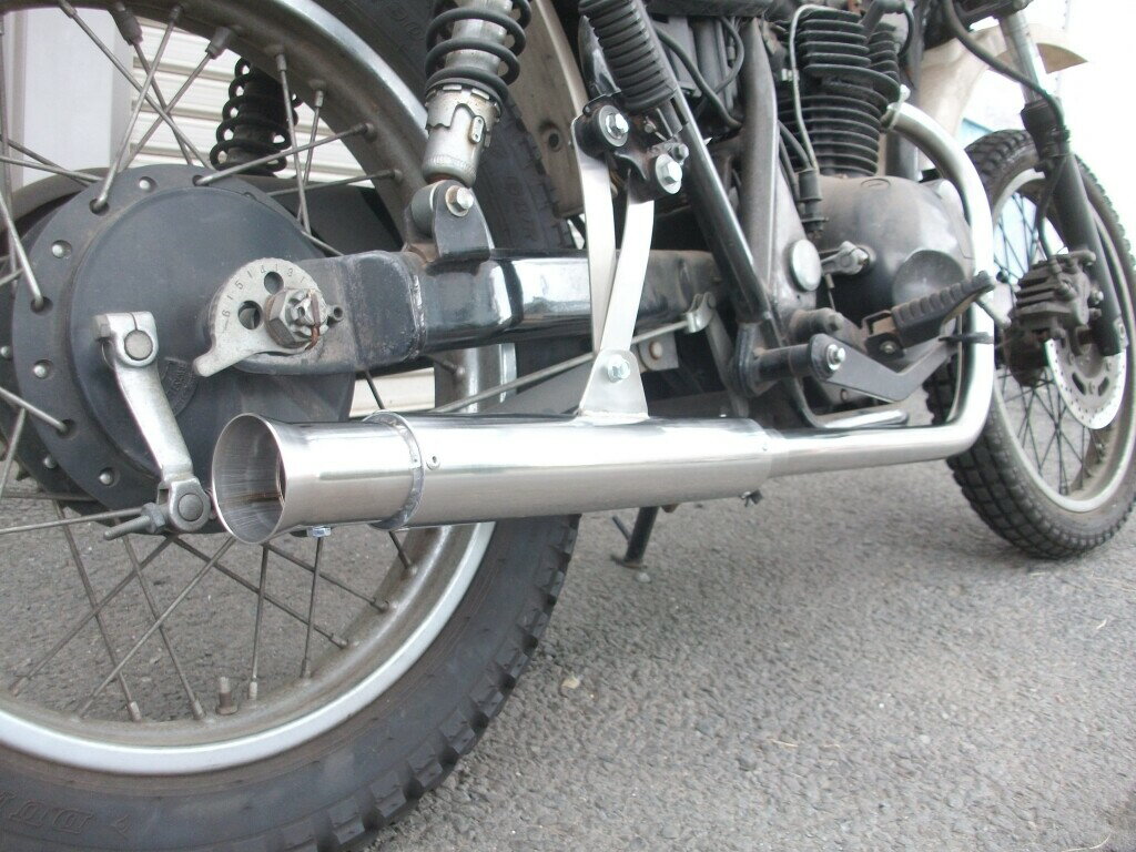 Mufflers - RSヨコタ レーシングショップヨコタ 250TR クワイエット　ファネルダウンタイプ KAWASAKI カワサキ フルエキゾーストマフラー マフラー