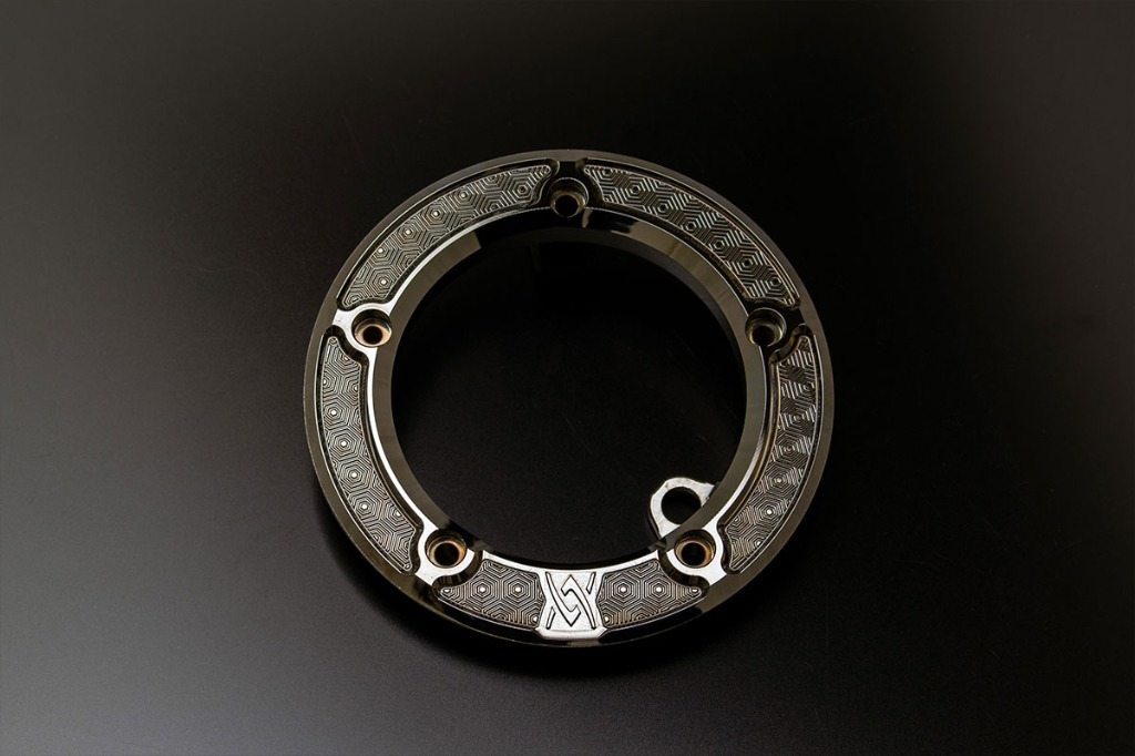 ARCHI アーキ ビレット・ハニカム タンクキャップリング【漆黒Edition】 Z900RS Z900RS CAFE KAWASAKI カワサキ ガソリンタンクキャップ