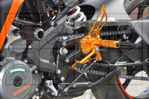 BABYFACE ベビーフェイス パフォーマンスステップキット RC390 KTM バックステップ ステップ 足回り