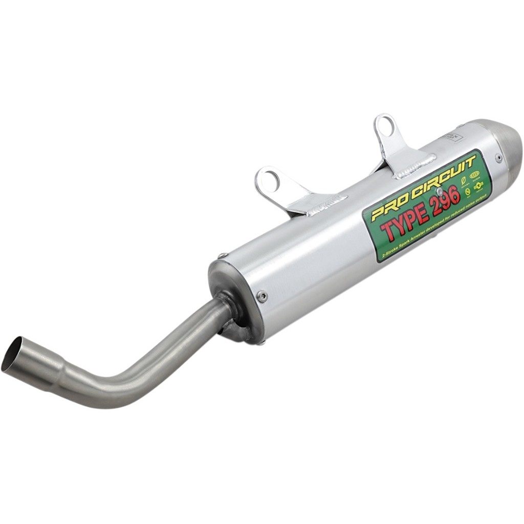 PRO CIRCUIT プロサーキット Type 296 Spark Arrestor Silencer スリップオンマフラー［1821-1897］ TC 250 TE 250i 300i TX SX XC-W TPI 300 XC Erzberodeo Six Days HUSQVARNA ハスクバーナ KTM スリップオンマフラー マフラー