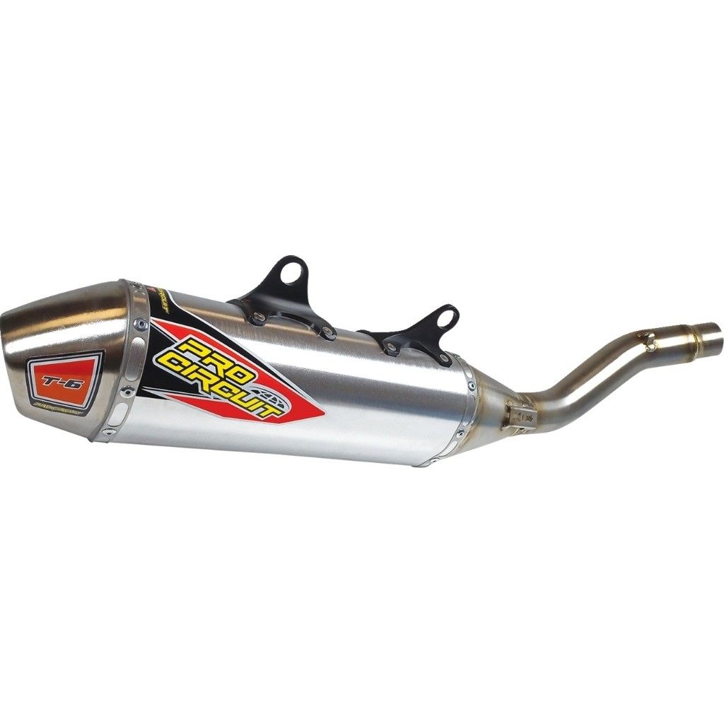 PRO CIRCUIT プロサーキット TI-6 Slip-On Muffler スリップオンマフラー［1821-2069］ 450 SX-F FE KTM スリップオンマフラー マフラー
