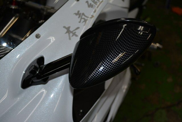 CLASS4 ���饹�ե������󥸥˥���� �ߥ顼 ZX12R ZX14 ZX14R KAWASAKI ���掠�� �ϥ�ɥ�