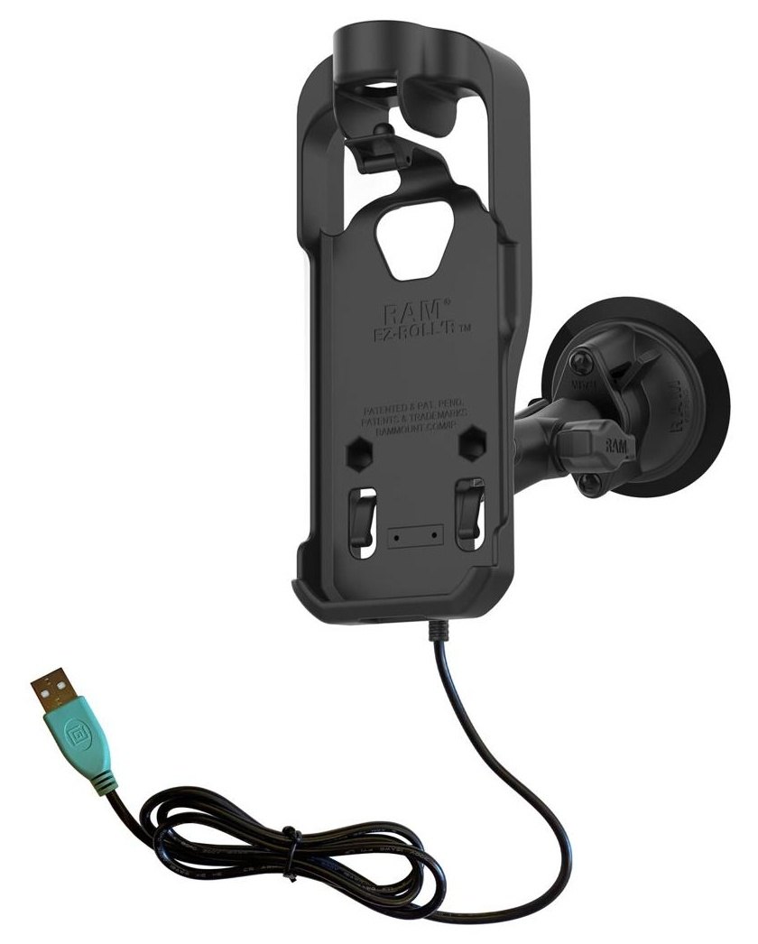 RAM MOUNTS ラムマウント Kyocera DuraForceUltra 5G(E7110)専用パワードック＆ツイストサクションベースセット スマートフォンホルダー・スマートフォンマウント 電子機器類