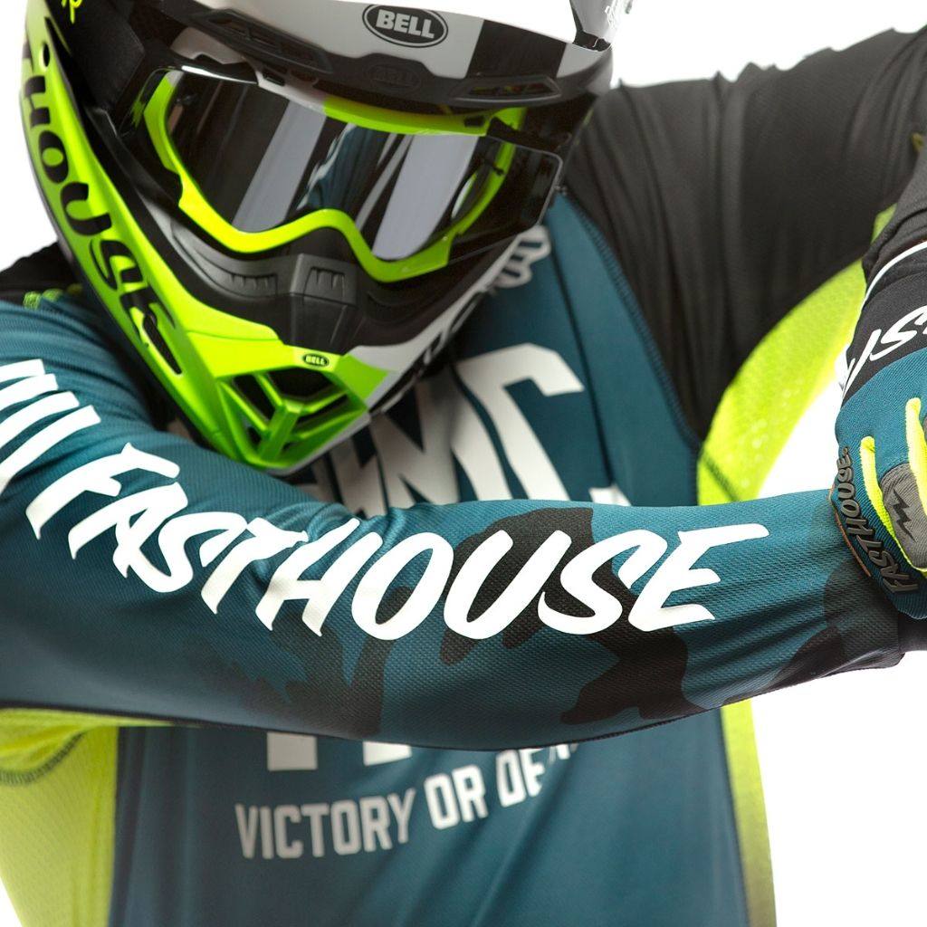 FASTHOUSE ファストハウス グラインドハウス ジャージ ロワイヤル オフロードジャ...