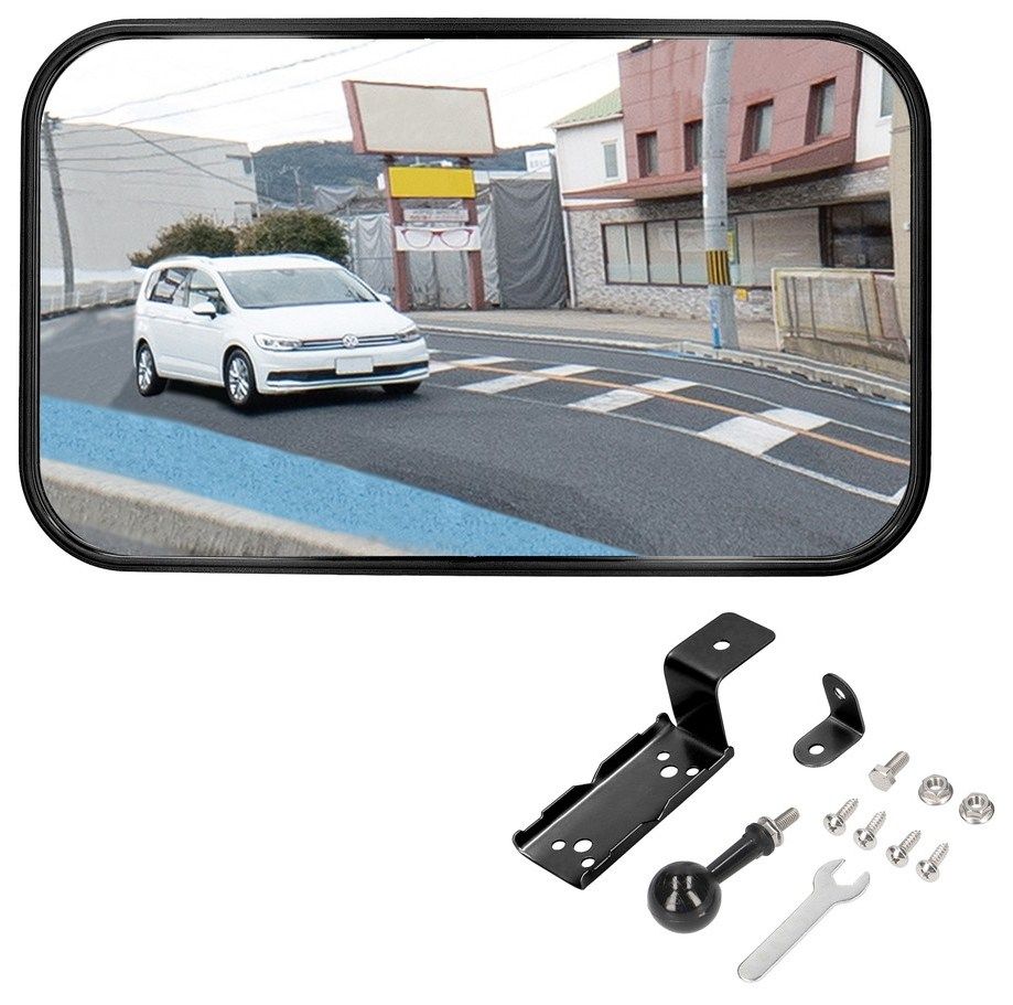 amon エーモン ガレージミラー(角2000R) バイクガレージ 保管・盗難防止用品