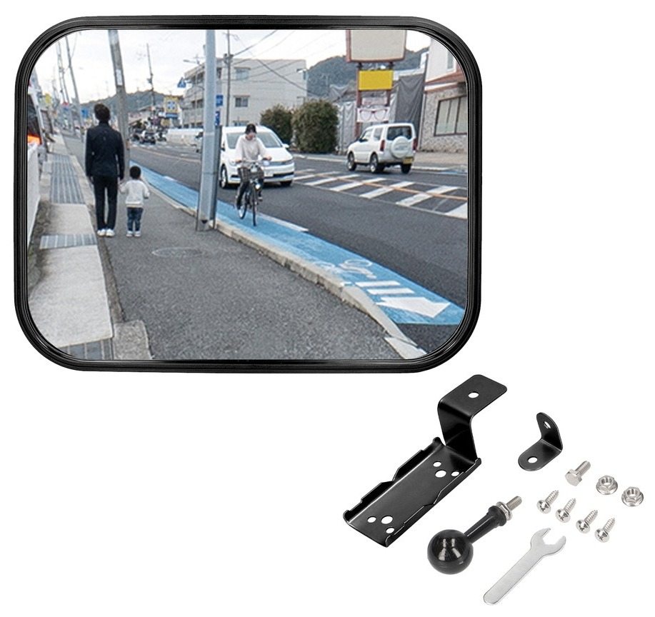 amon エーモン ガレージミラー(角1000R) バイクガレージ 保管・盗難防止用品