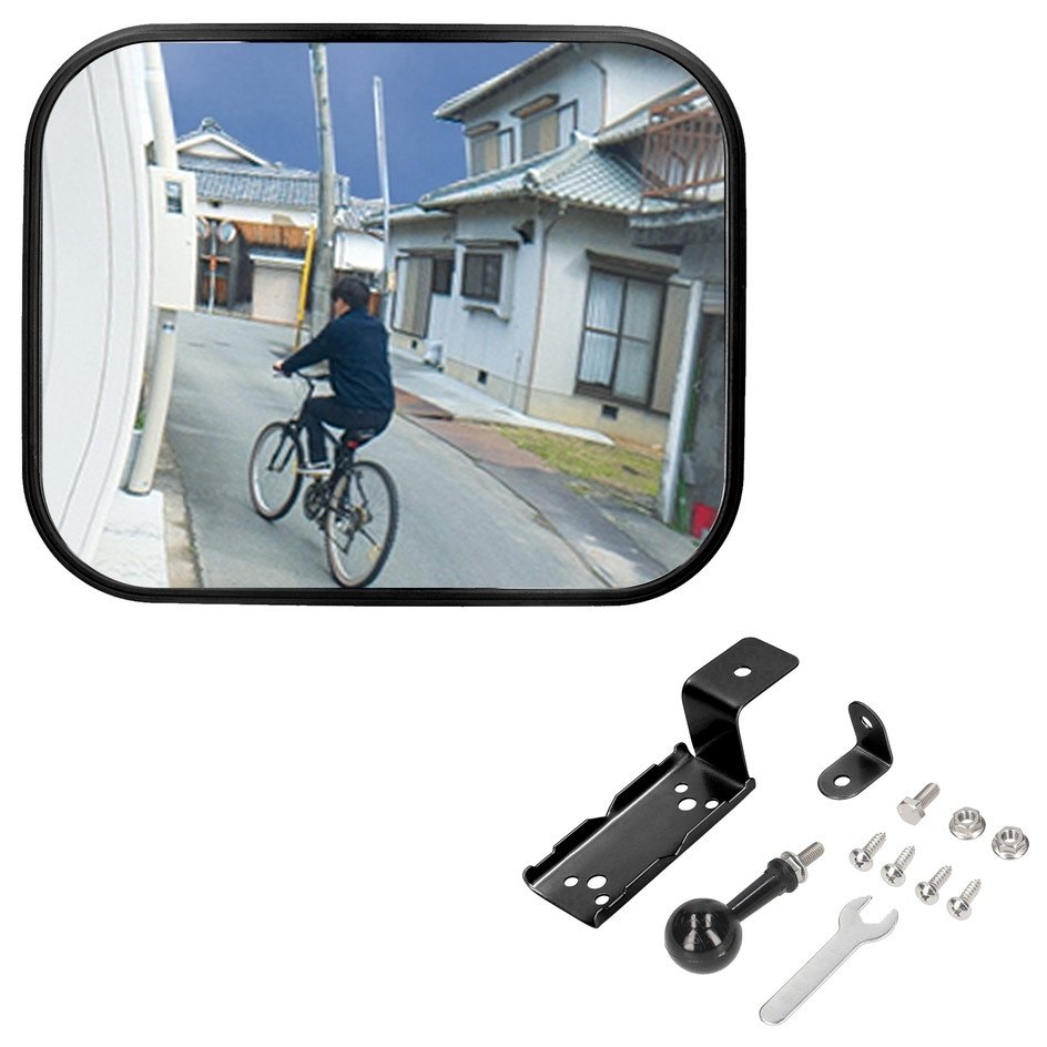 amon エーモン ガレージミラー(角650R) バイクガレージ 保管・盗難防止用品