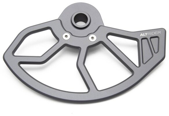 ■詳細説明Article No： KT22-6-1127When riding in rocky or rugged terrain， it’s possible to sideswipea rock with either your front or rear rotor as you maneuveraroundit. If that happens your rotor can become damaged orwarped，impacting the reliability and ease of use of your brakes，possiblyeffecting your safety. A bent rotor will cause aggressivewear toyour brakes. The AltRider Rotor Guards keep your rotorsprotectedfrom unintentional hits; a new KTM rotor can cost over$120 toreplace.Keeping unsprung weight to a minimum on both the front and reariscritical for the suspension to react quickly to terrain. Ourfrontrotor guard only adds 13 oz (0.36 kg)， and the rear adds aminimal6 oz (0.17 kg) in weight because it replaces the rear brakehangerfor a well-integrated system for true structural support.Byremoving any unnecessary material， we have one of thelightestguards on the market that minimizes surface area for mud tostickto. Not only are the AltRider KTM Rotor Guards lightweight，butthey are engineered to optimize strength by fastening to thebikeat the most secure points.Front Rotor GuardThe front fastens to the robust 22 mm axel， maximizing strength&stiffness. It replaces the left side spacer with a strong8.5mmthick hub mount while maintaining the critical seal at thewheelbearing. The guard mounts to the hub with 2 M6 fasteners anduses 3points of positive engagement. This creates maximumprotectionagainst lateral hits， and the support beams provideprotectionagainst direct hits. The guard covers the leading edge oftherotors， along the front and bottom， where your most likelytoendure a hit. We avoided using the axel screw， as it’s a lightdutyaluminum fastener with fine threads， we also avoid the caliperboltfor mounting. They were never intended to have impactforcesapplied to them and wouldn’t be able to withstand a directhit.Additionally， we do not utilize the front axle clamp bolts astheycannot provide structural support.The Rear Rotor GuardThe rear also attaches to the robust 20 mm， 22mm， or 25 mm axelandreplaces the rear brake hanger with a custom，intelligentlydesigned hanger to maximize strength， while keepingweight down.The AltRider design doesn’t use the OEM hanger as itssimply notdesigned to take an impact.Made from lightweight aluminum， the front only adds 13 oz (0.36kg)，and the rear adds 6 oz (0.17 kg) of weightOptimized balance between weight and protectionPrecision CNC machining to ensure an exact fit and tightintegrationwith the OEM rear brake caliperWith the AltRider Rotor Guards installation is straight forwardandservicing your brakes or forks is just as easy as it is withouttheguards on.Font Guard Fitment22mm axle fits：KTM： 2015 SX/SXF/XC/XCFKTM： 2016-Current All Models 125-500Husqvarna： 2016-Current， 125-501 All ModelsGAS GAS： 2021-Current All ModelsRear Guard Fitment20mm， 22mm， and 25mm rear disc guard fits：KTM： 2004-CurrentAllModelsHusqvarna： 2014-Current 125-501 All ModelsGAS GAS： 2021-Current All ModelsCompatible with the all-new Braketec brake calipers foundon2022-Current model EXC/XC-W models＄■注意点※取扱説明書が付属する場合は、外国語となります。※輸入商材の為、納期が遅れる場合がございます。あらかじめご了承ください。※メーカー都合により商品の仕様変更がある場合がございます。ご了承ください。※画像には他の商品が含まれている場合があります。　※画像はイメージです。