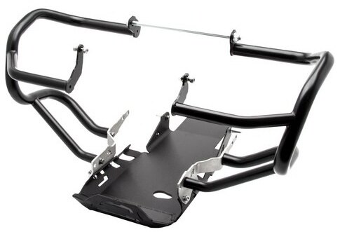 AltRider アルトライダー Crash Bar and Skid Plate System for the BMW R 1200 GS Adventure Water Cooled - Black Bars/Black | R114-6-1006 R1200GS エンジンガード フレーム