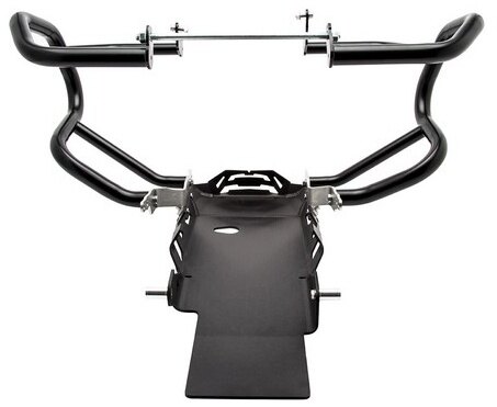 AltRider アルトライダー Crash Bar and Skid Plate System for the BMW R 1200 GS Adventure Water Cooled - Triple Black (Grey) Bars/Black | R114-7-1006 R1200GS エンジンガード フレーム