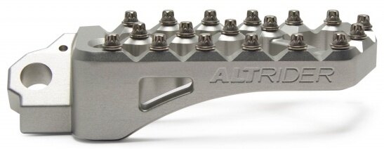 AltRider アルトライダー Adventure II Foot Pegs for the BMW R 1200 GS / 1250 - Silver | R118-0-2105 フットペグ ステップ 足回り