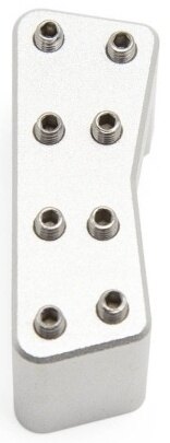 AltRider アルトライダー DualControl - 25.4mm Riser for Triumph Tiger 900 Rally / Pro Silver | TT..