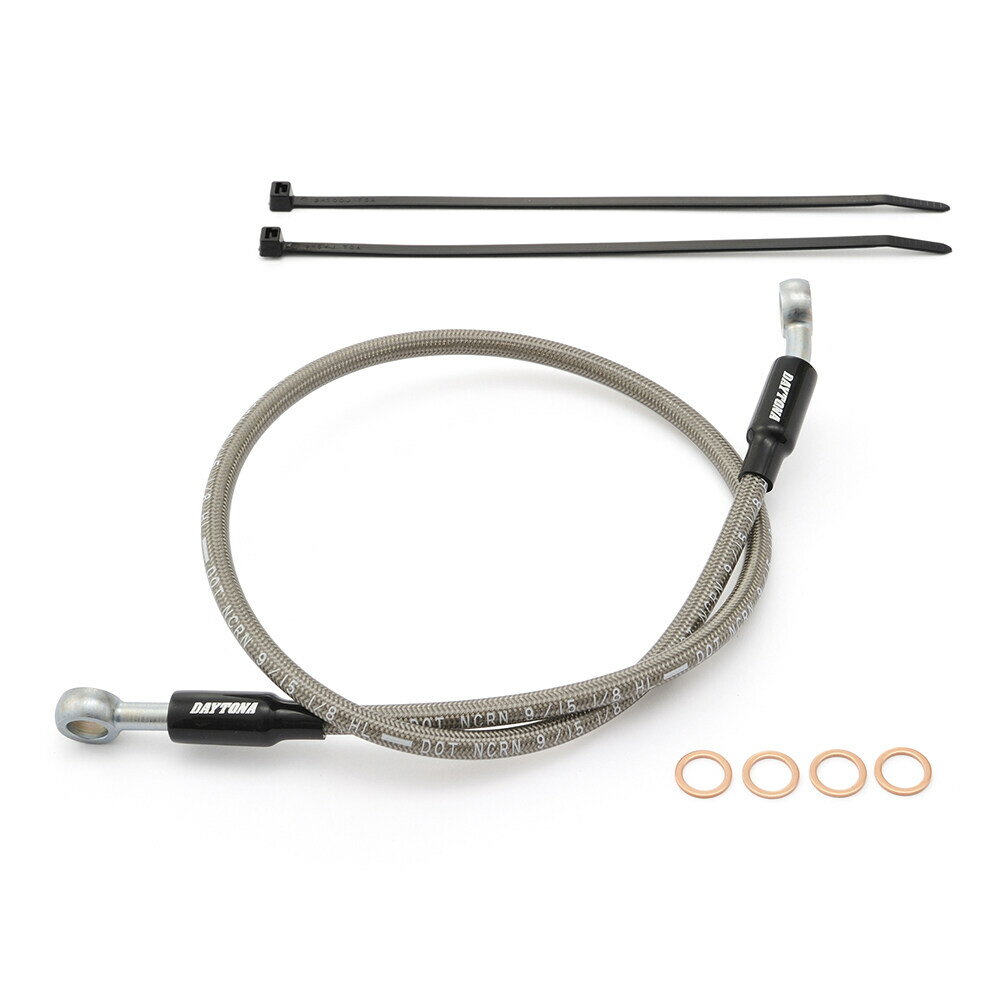DAYTONA デイトナ ショートブレーキホース SR400 SR500 YAMAHA ヤマハ ブレーキホース・クラッチホース..