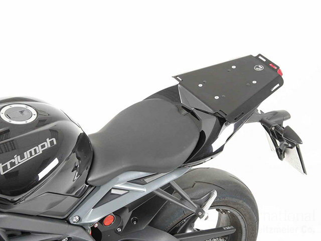 HEPCO＆BECKER ヘプコ＆ベッカー タンデムシート置換型リアラック／Speedrack EVO Daytona 675 R Street Triple RX TRIUMPH トライアンフ リアキャリア 外装