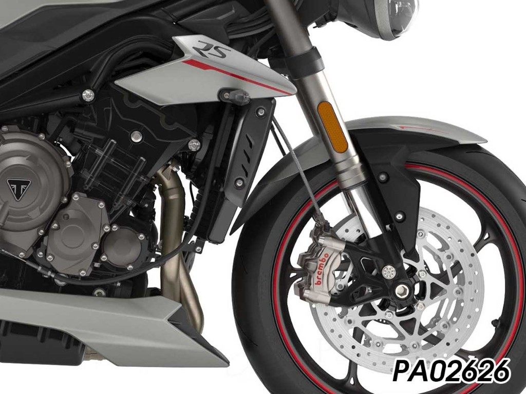 P&A International P&Aインターナショナル エクステンダーフェンダー Speed Triple 1050RS 1050S Street 765 765R 765RS 765S TRIUMPH トライアンフ フロントフェンダー フェンダー関連 外装