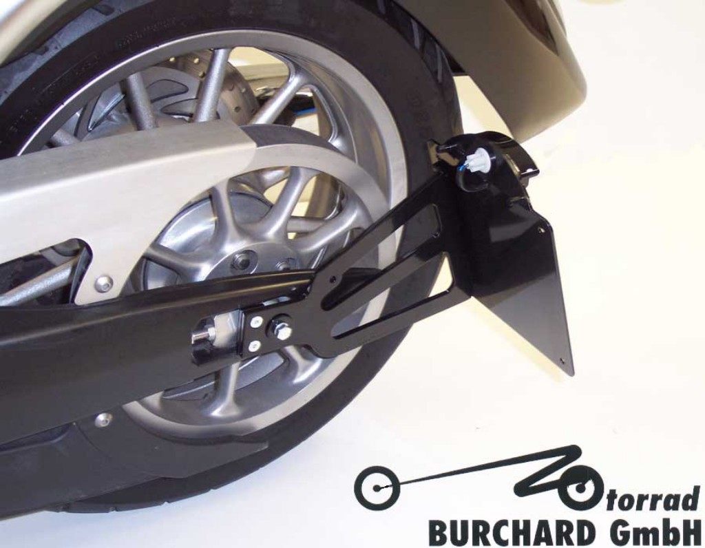 MOTORRAD BURCHARD モトラッド バーチャード サイドナンバーキット(TUV規格) XV 1900 A Midnight Star YAMAHA ヤマハ Surface：Black Dull / License Plate Size：190mm×150mm Schweden