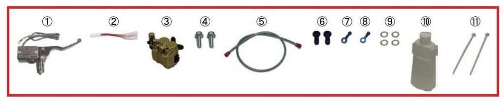 SP武川 SPタケガワ 【補修品】キャリパーセット キャリパーサポート・ブラケット ブレーキ