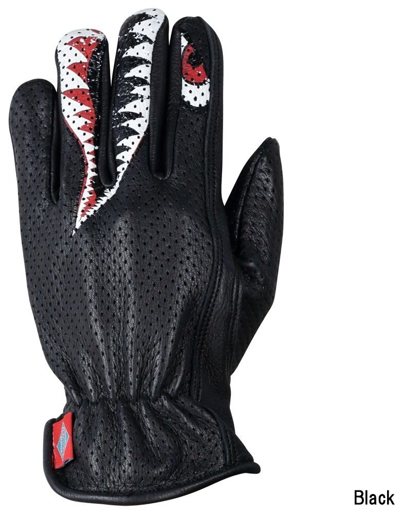 Jams Gold ジャムズゴールド ANARCHY レザーメッシュグローブ