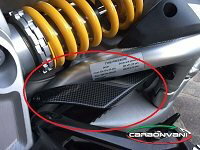 CARBONVANI カーボンバーニ リアホイールベルトカバー X DIAVEL DUCATI ドゥカティ チェーンカバー 外装