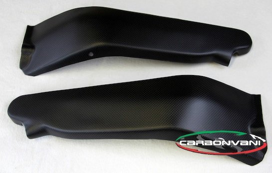 CARBONVANI カーボンバーニ フェールタンク・サイドカバー STREETFIGHTER V4 DUCATI ドゥカティ サイドカウル・サイドカバー カウル関連 外装 左右セット / タイプ：艶なし(マット)