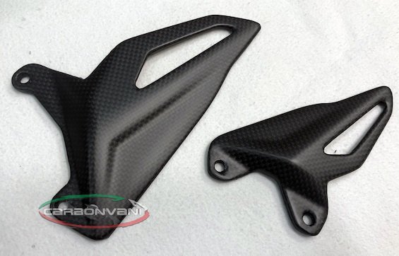 CARBONVANI カーボンバーニ ヒールガード DP STREETFIGHTER V4 DUCATI ドゥカティ ステップ 足回り