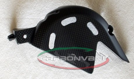 CARBONVANI カーボンバーニ フロントスプロケットガード STREETFIGHTER V4 DUCATI ドゥカティ スプロケットカバー 外装 タイプ：艶なし(マット)