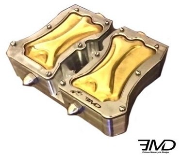 部品屋K&W 【EMD】Performance ロッカーボックスカバー ツインカム HARLEY-DAVIDSON ハーレーダビッド..