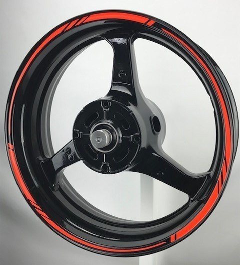 AXXL アクセル 17インチ STD6 カスタム リムステッカー リムステッカー・リムストライプ 外装