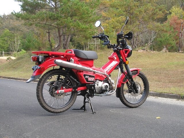 HOT LAP ホットラップ トレイルマフラー【政府認証】 CT125ハンターカブ HONDA ホンダ フルエキゾーストマフラー マフラー タイプ：ワイヤースタイルヒートガード