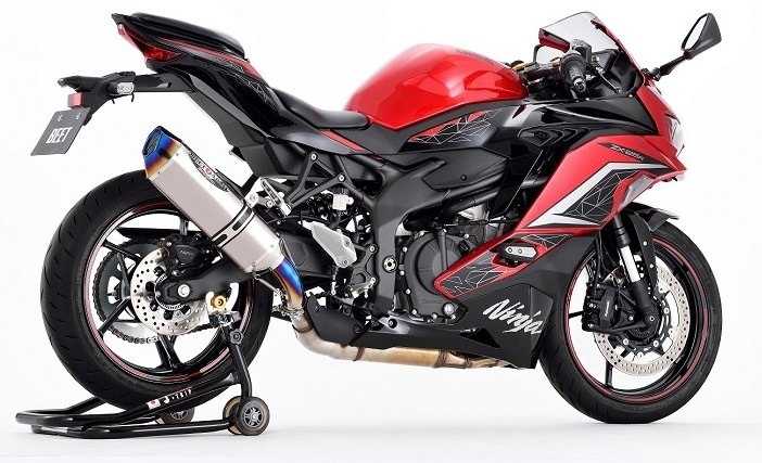 BEET ビート NASSERT(ナサート) Evolution TypeII 政府認証 スリップオンマフラー Ninja ZX-25R SE KAWASAKI カワサキ マフラー