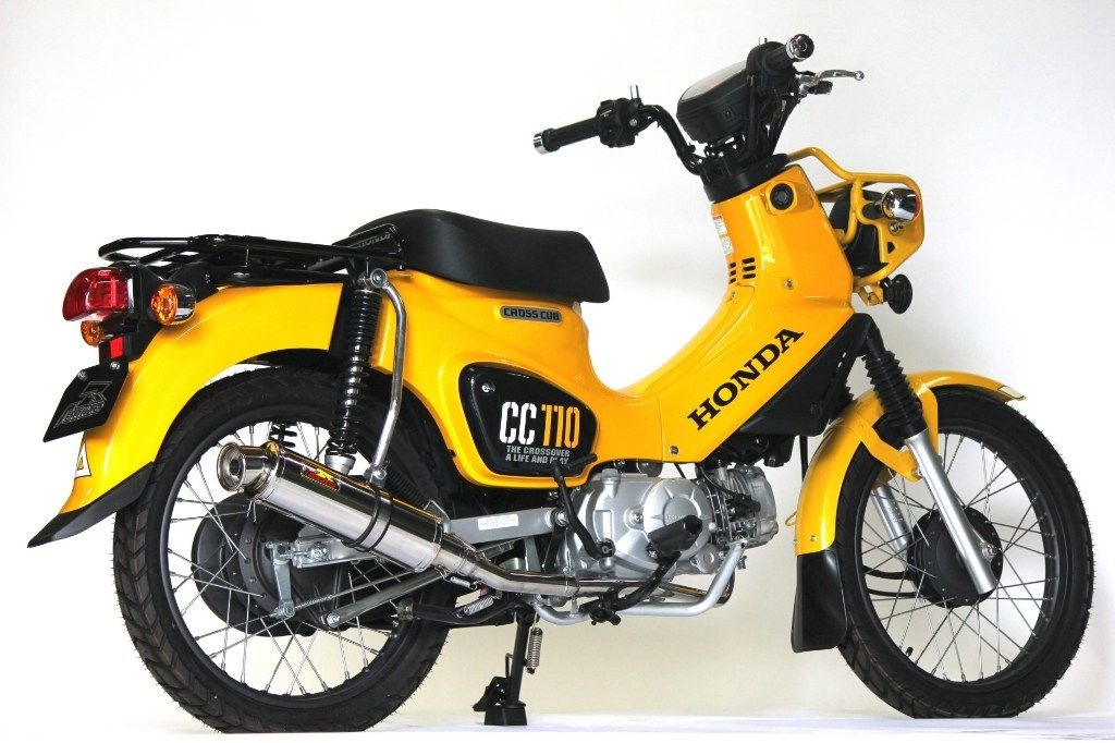 Realize リアライズ ダウンタイプ エンプレス ステンレスマフラー クロスカブ110 HONDA ホンダ フルエキゾーストマフラー マフラー