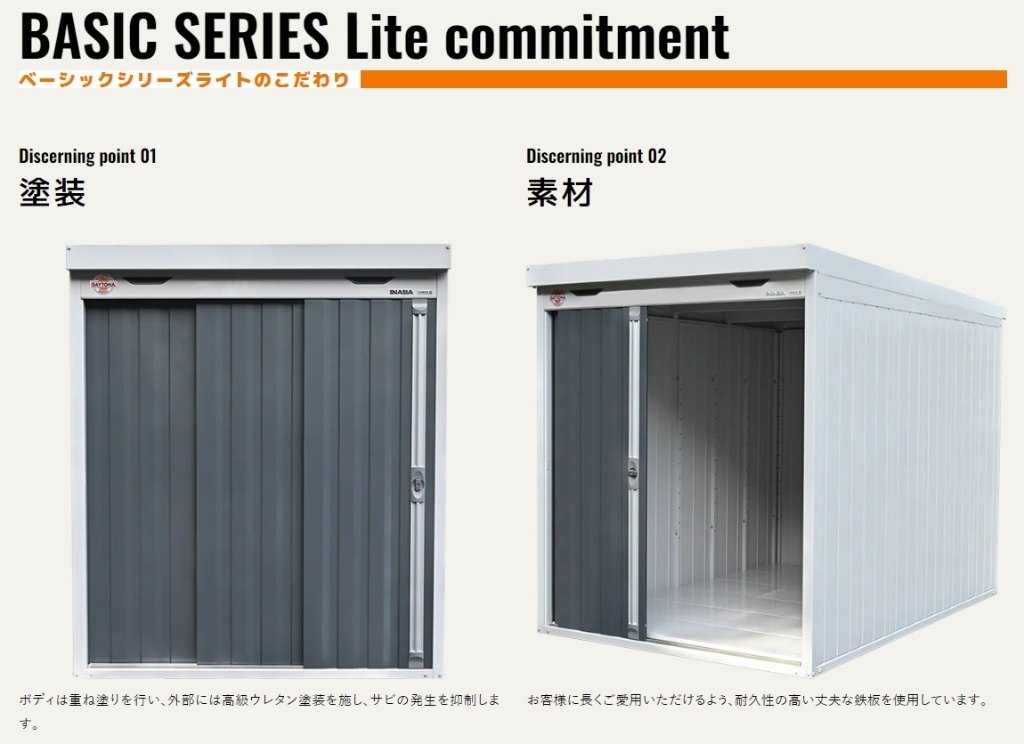 Other - DAYTONA デイトナ 【メーカー直送品】 DFS-2226S ベーシックシリーズ ライト【モーターサイクルガレージ】 バイクガレージ 保管・盗難防止用品 採光壁：あり / 壁面扉：あり / ガラス窓：なし / 通気パネル：なし / フード付メッシュパネル：なし