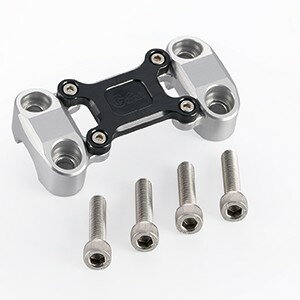 H2C エイチツーシー ハンドルバークランプ モンキー125 HONDA ホンダ ハンドルポスト・ハンドルライザー ハンドル周辺パーツ ハンドル