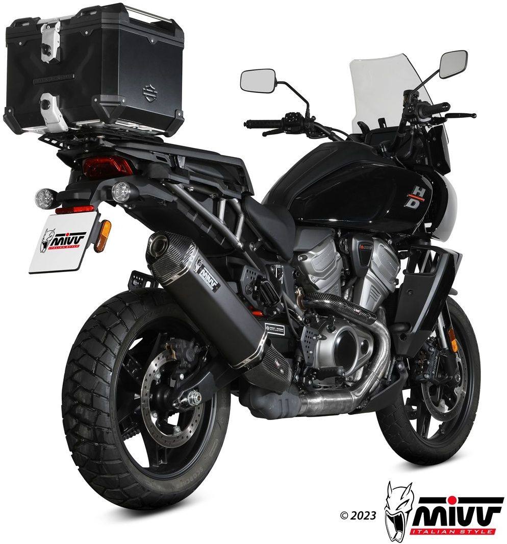 MIVV ミヴ SPEED EDGE スリップオンマフラー PAN AMERICA SPECIAL HARLEY-DAVIDSON ハーレーダビッドソン マフラー