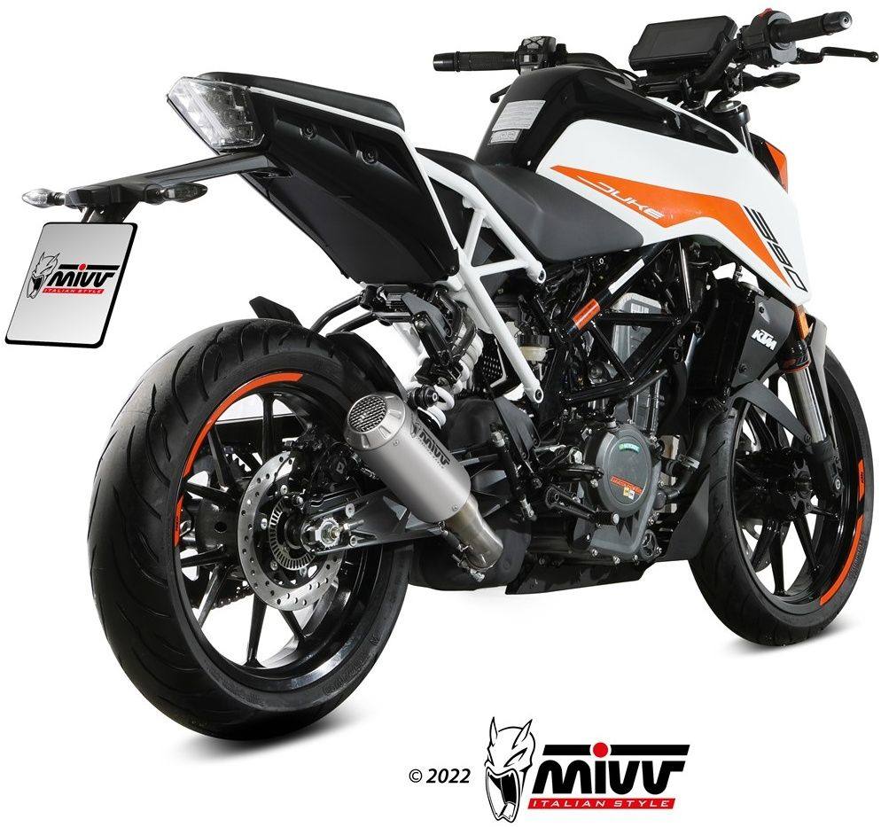 MIVV ミヴ MK3 スリップオンマフラー 390 DUKE 125 KTM マフラー