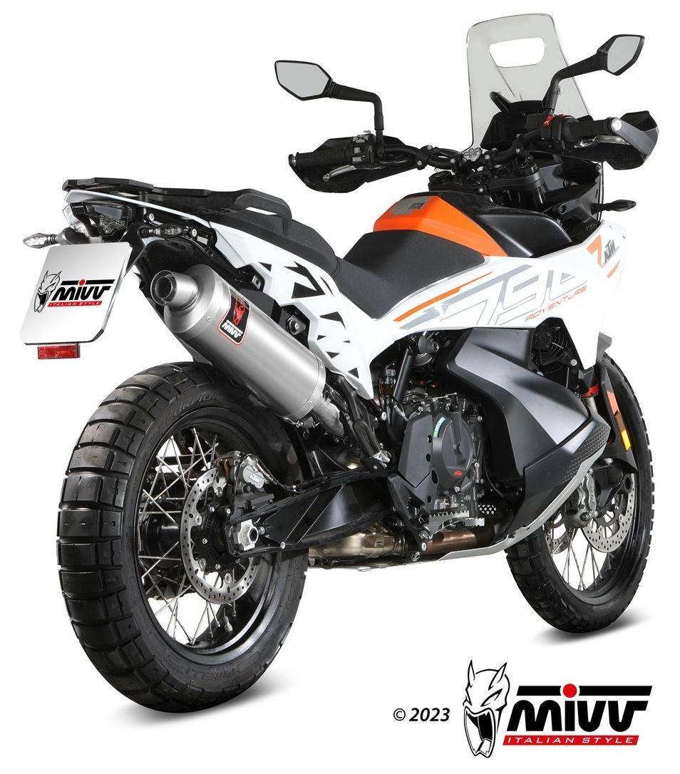MIVV ミヴ DAKAR スリップオンマフラー 790 ADVENTURE R 890 KTM マフラー