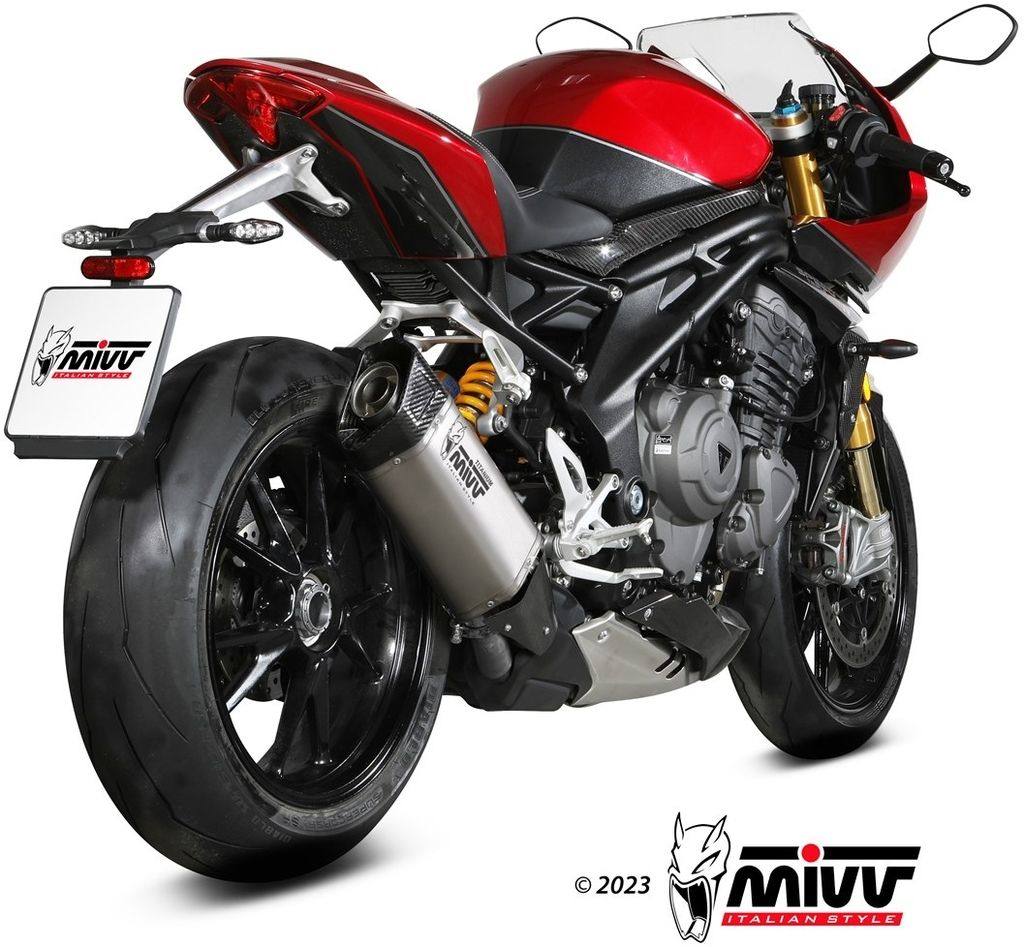 MIVV ミヴ SR-1 スリップオンマフラー SPEED TRIPLE 1200 RR RS TRIUMPH トライアンフ マフラー