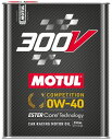MOTUL モチュール 300V COMPETITION(コンペティション)【四輪用】【0W-40】【2L】【4サイクルオイル】 4サイクルオイル オイル