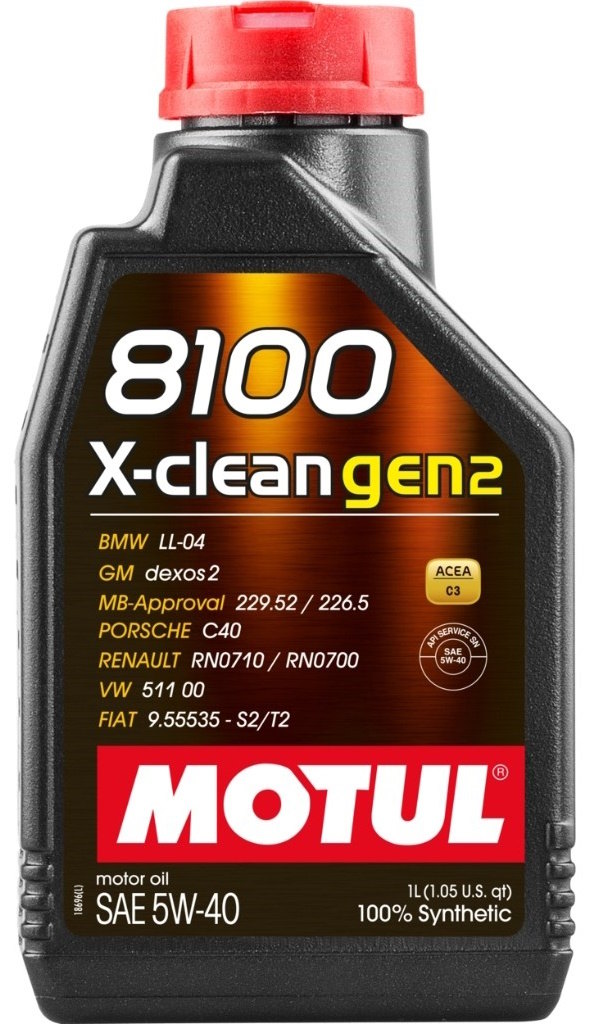 MOTUL `[ 8100 X-clean GEN2(GNXN[ WF2)yl֗pzy5W-40zy4TCNICz