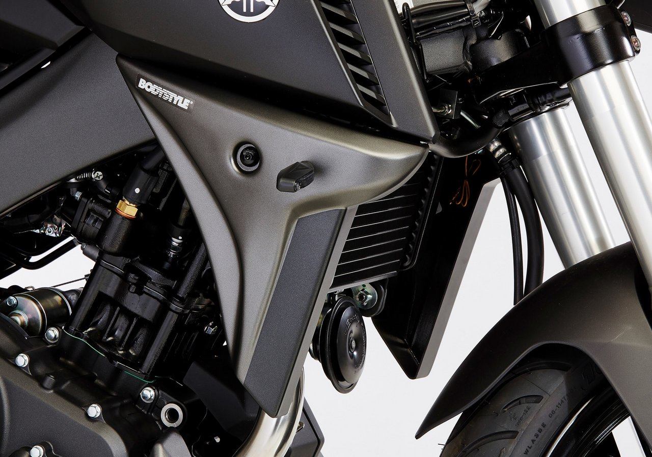 BODY STYLE ボディースタイル スポーツライン ラジエーターサイドカバー【Sportsline radiator side cover】 MT-125