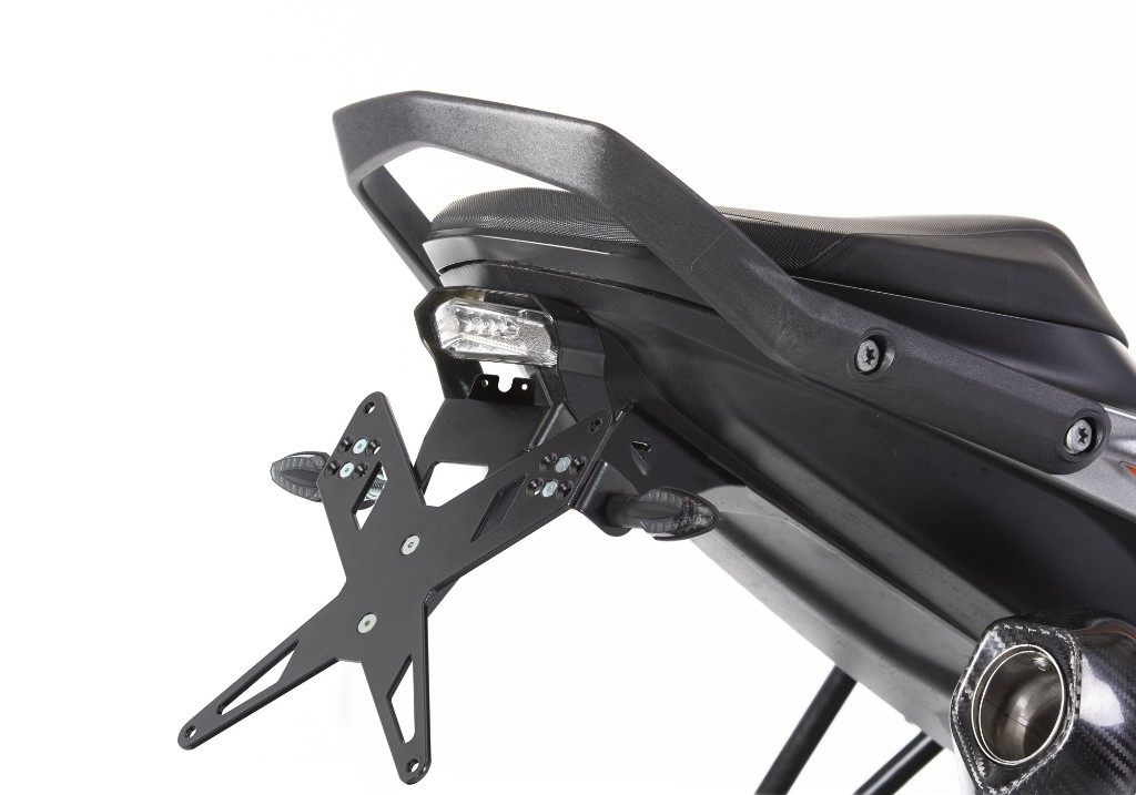 PROTECH プロテック X-SHAPE license plate holder with LED-taillight 790 Duke KTM ナンバーステー ..