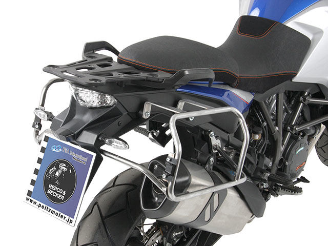 HEPCO＆BECKER ヘプコ＆ベッカー Xplorer(Cutout)用ホルダー 1290 Super Adventure 1190 1090 R 1050 KTM バッグ・ボックス取り付けステー 車体用バッグ・ケース