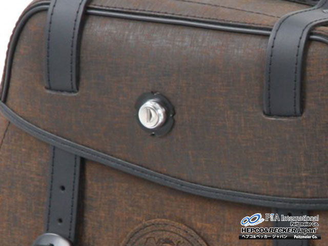 HEPCO＆BECKER ヘプコ＆ベッカー 牛本革サイドバック RUGGED／ラッグド Slim サイドバッグ 車体用バッグ・ケース 3
